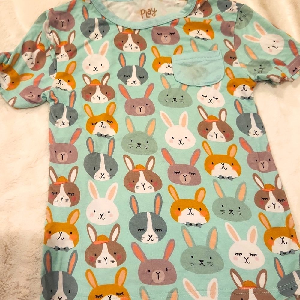 Little Sleepies Play Easter Shirt 18-24 Months
